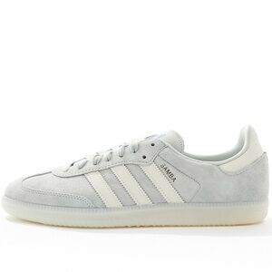 Adidas Orginals Samba chalk and silver, brand new in a box, size men 5
